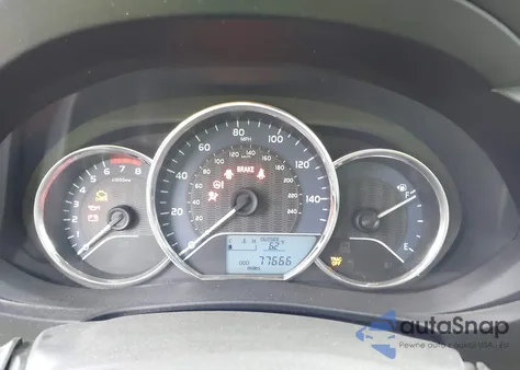 2015 Toyota Corolla Le из США, поврежденный, VIN 5YFBURHE0FP200649